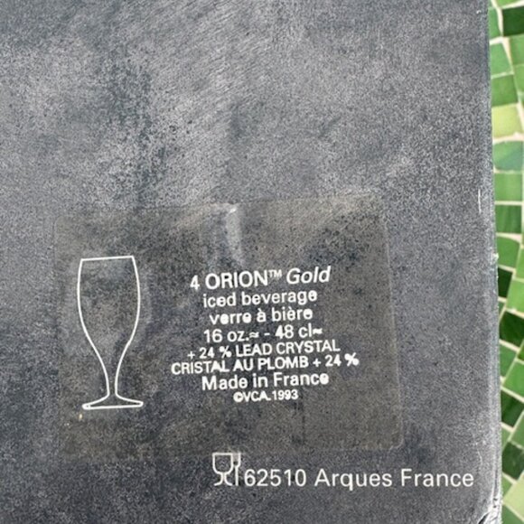 J G DURAND CRISTAL GLASSES FRANCE - Picture 7 of 9